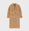 Double Faced Cashmere Coat Camel