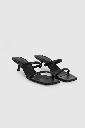 Hilda Mule Sandals - Black