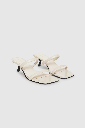 Hilda Mule Sandals - Bone
