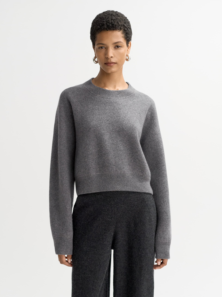 Double Faced Crewneck