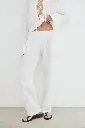 Serge Pants White
