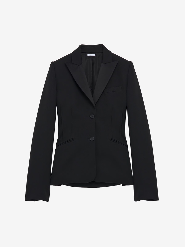 Wool Jacket in Black