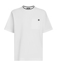 Cotton White Pique T-shirt
