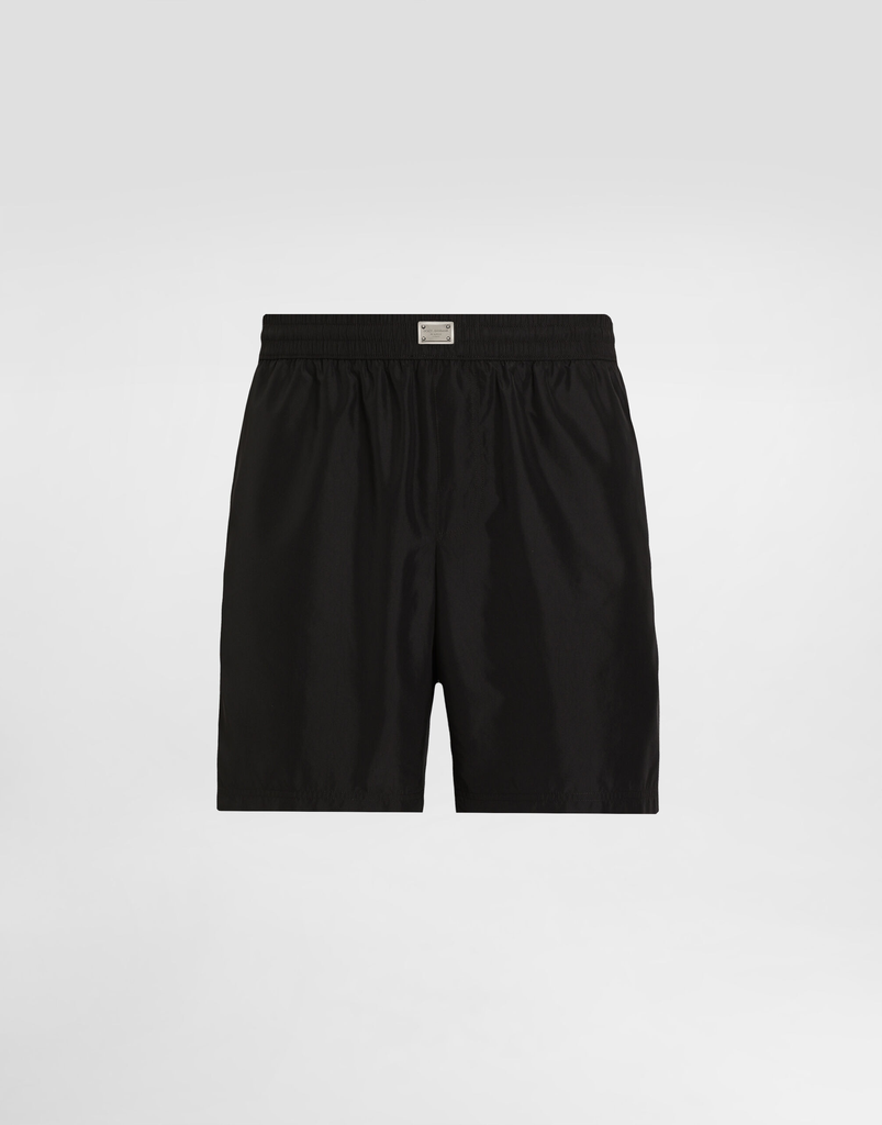 Mid Length Swim Trunks with Tag