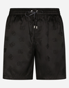 Black DG Logo Swim Shorts