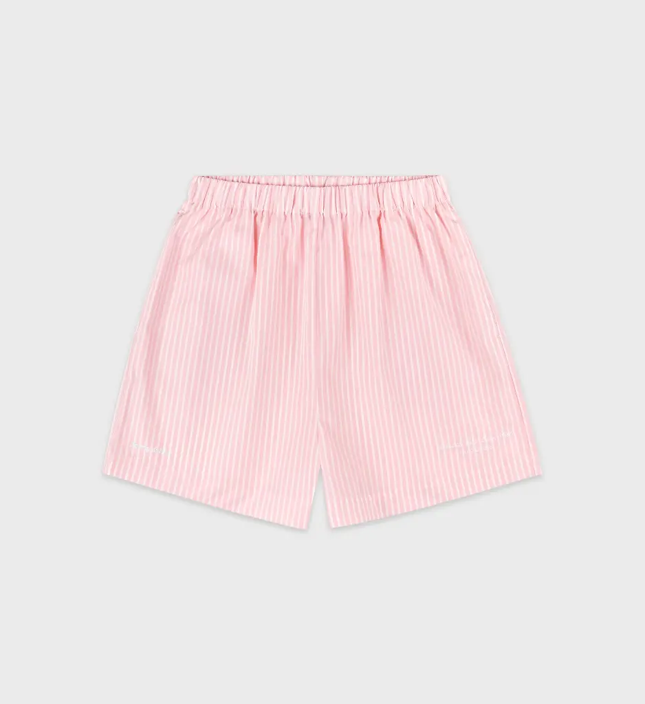 Eden Script Poplin Short Pink