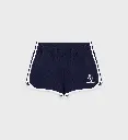 Eden Crest Embroidered Pique Shorts Dark Navy