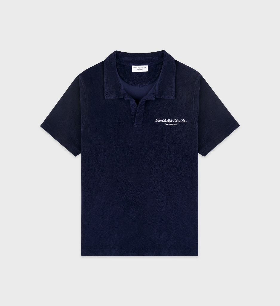 Eden Script Terry Polo Dark Navy