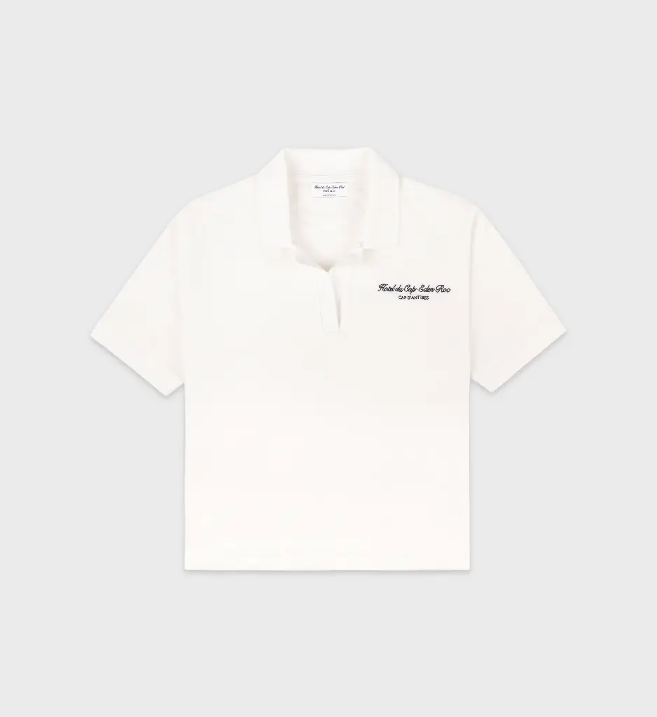 Eden Script Terry Polo White