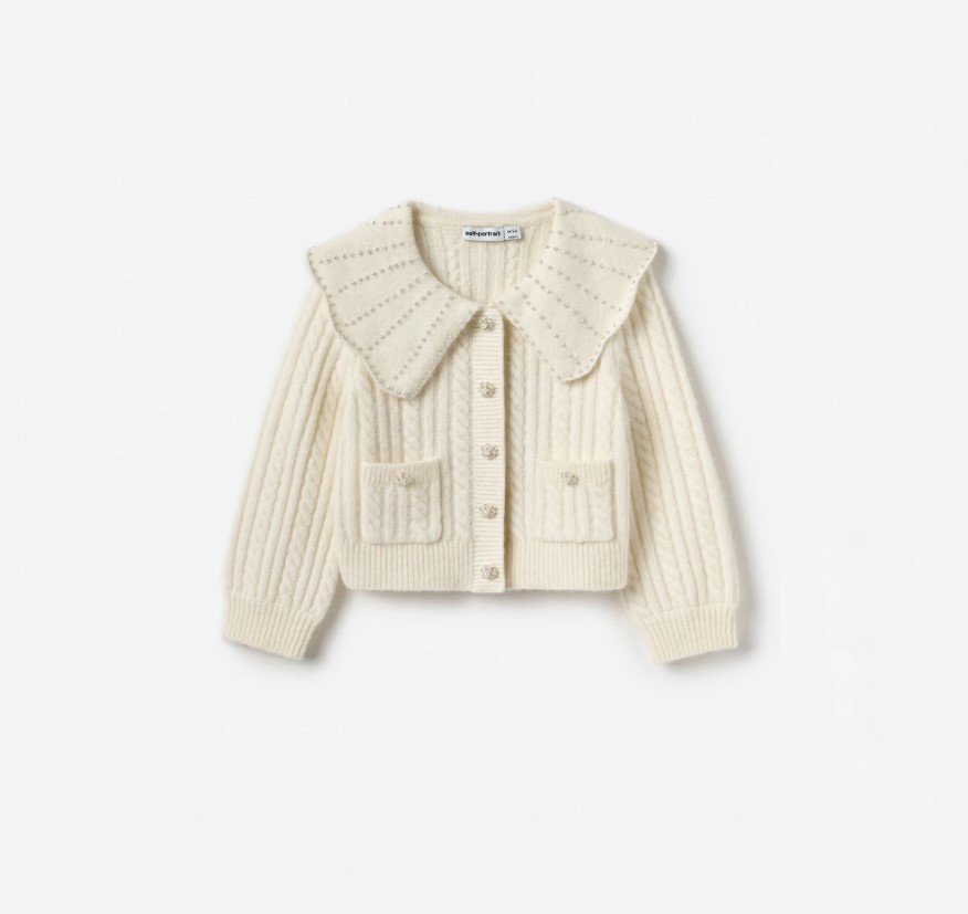 Cream Alpaca Cardigan