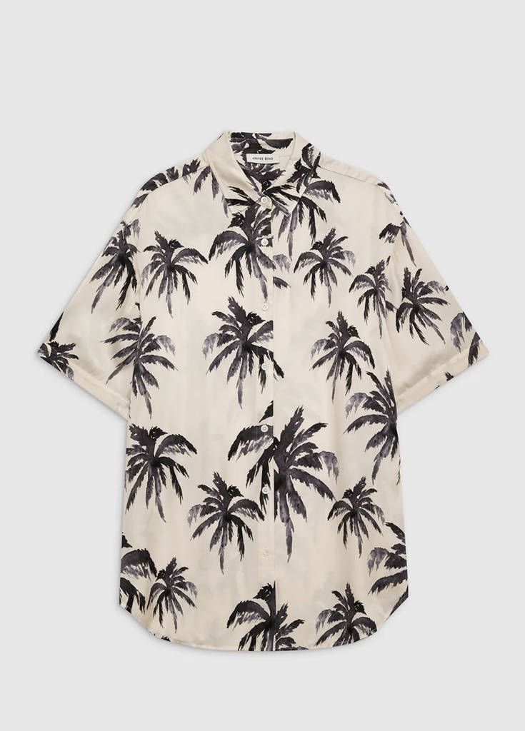 Tristan Shirt - Black Palm