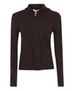 Piping Detail Hooded Top