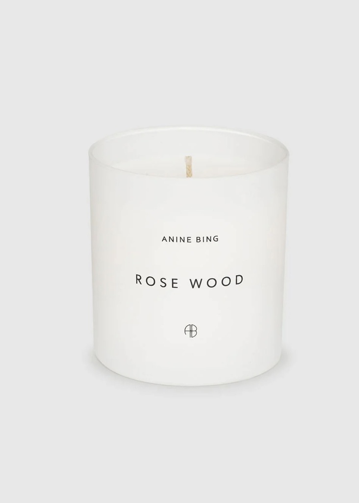 Rose Wool Candle