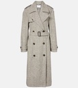 Herringbone Trench Coat