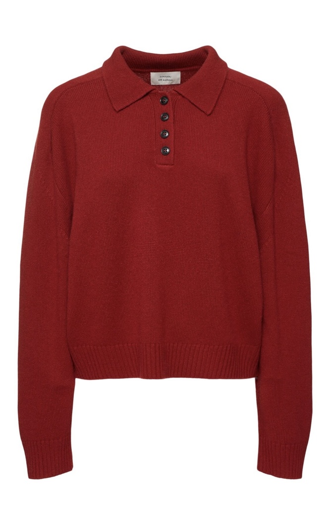 Homere LDS Polo Collar Sweater 