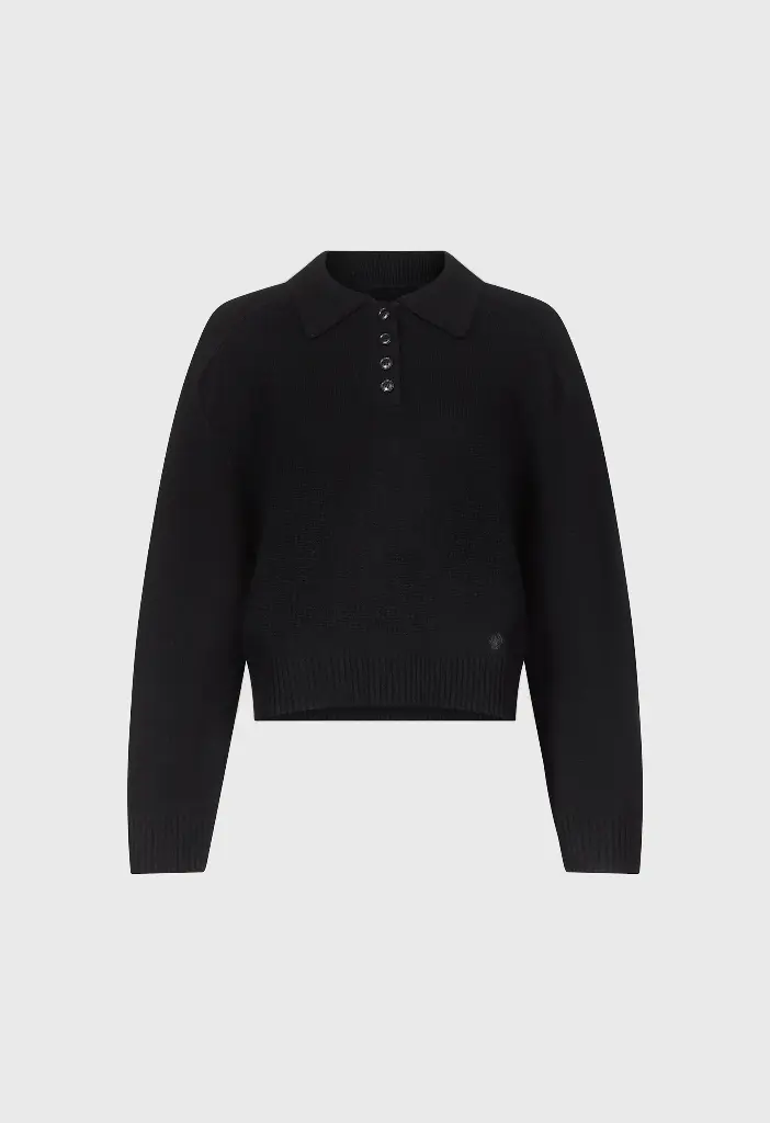 Homere LDS Polo Collar Sweater 