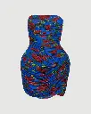 Dress 05 Blue Print
