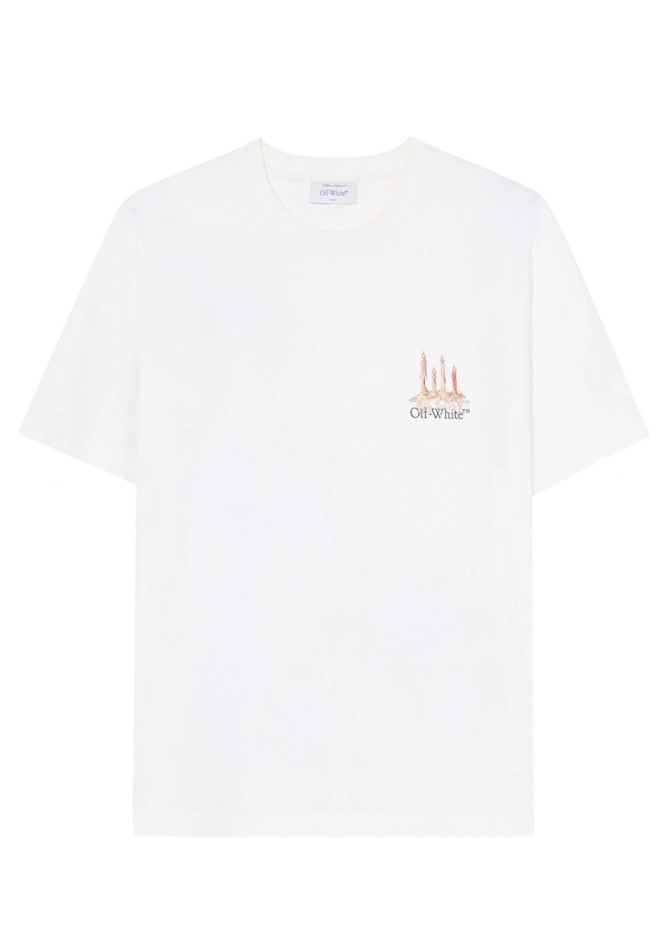 Building Arrow Slim S/S Tee White - Black