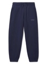 Bookish Sweatpant Navy Blue - White