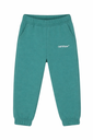 Bookish Diag Sweatpant Teal - White