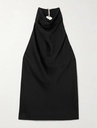 SATIN HALTERNECK TOP