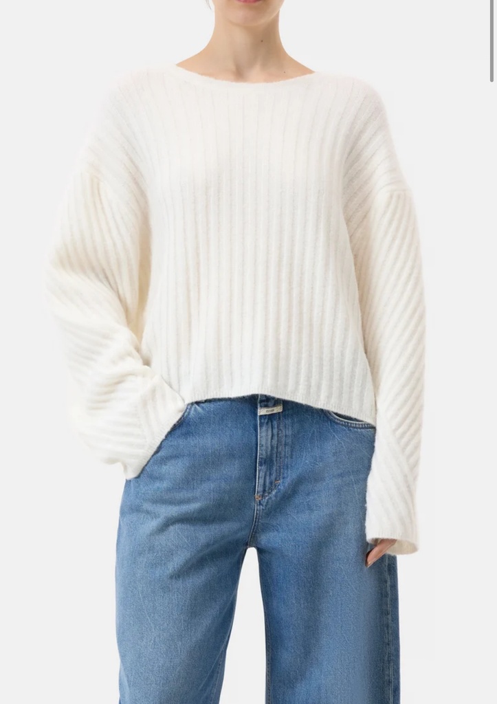 Crew Neck Rib