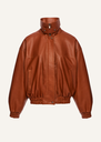 Leather 20 Jacket Orange