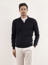 Man - Knitted polo with buttons