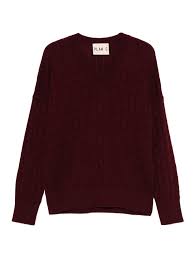 L/S V Neck Knit Plan C