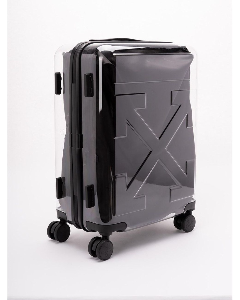 Quote Arrow Trolley Transparent - Black