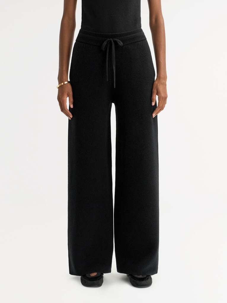 Double Knit Pants Black