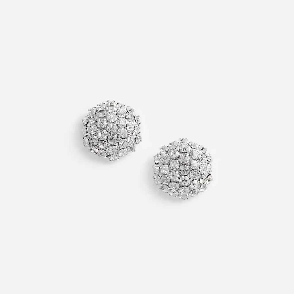 Crystal Flower Earrings