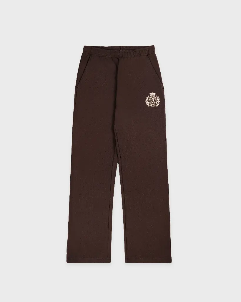 NY Crest Embroidered Wide Sweatpant