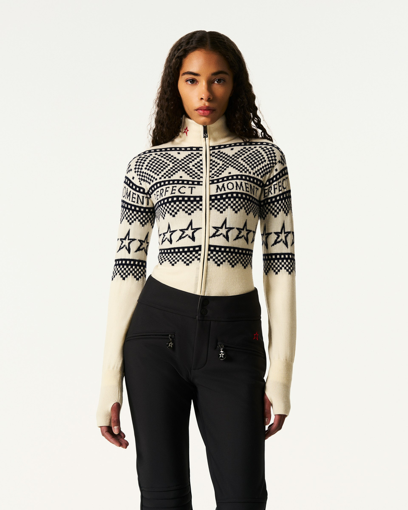 Intarsia-Knit Merino Wool Bodysuit