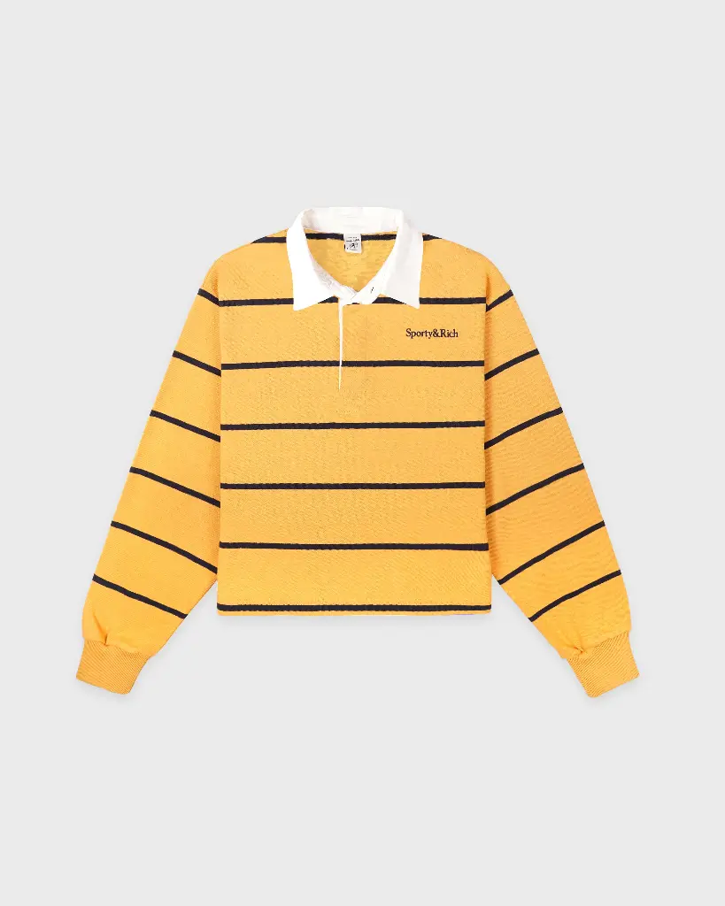 Serif Logo Rugby Polo