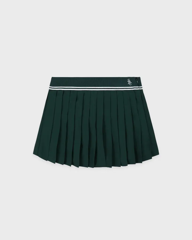 SRC Abigail Skirt Green and White