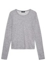 SYLVIE LONG SLEEVE TEE - GREY