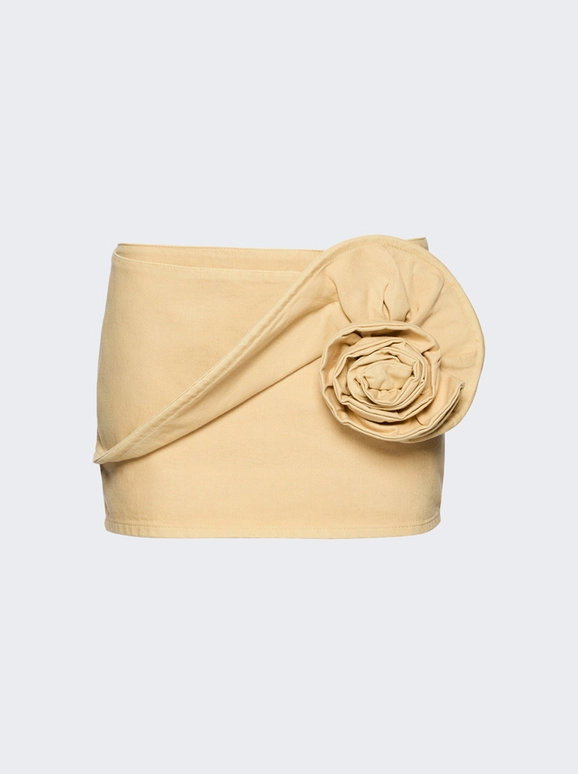RE26 Denim 12 Skirt Beige 38