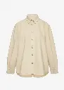 Denim shirt in beige 