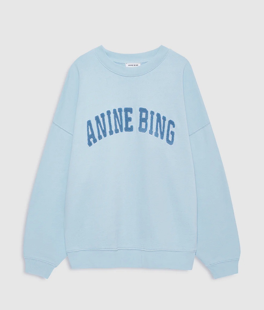 Miles Sweatshirt Anine Bing - Pale Blue