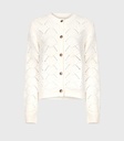 Bach 3D Shell - Knit Cardigan