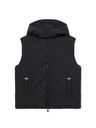 Light Nylon Diags Puffer