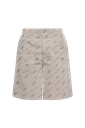 Cot Nyl Jacquard Bowling Shorts 