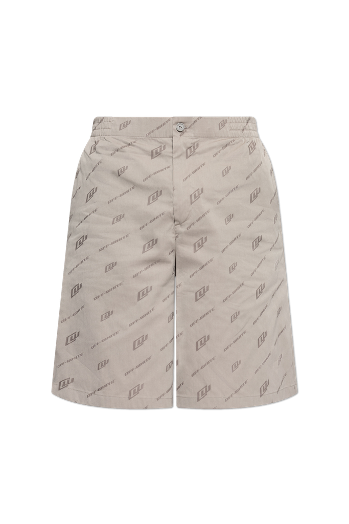 Cot Nyl Jacquard Bowling Shorts 