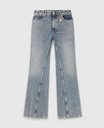 Mid Blue Bootcut Leg 