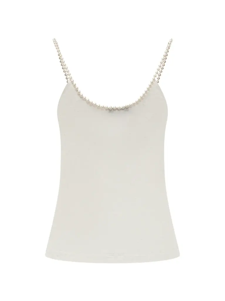 Pearl Embroidery Top