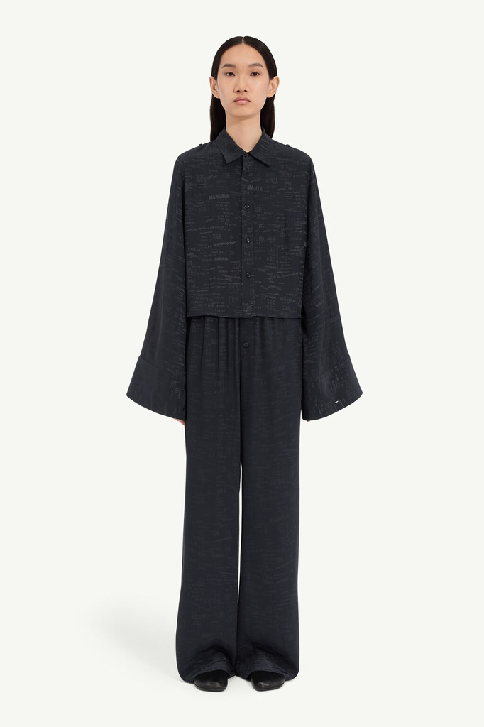 Versatile Jacquard Shirt