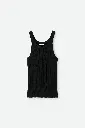 Fine Knit Rib Singlet 