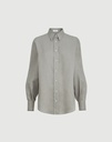 Linen Shirt With Monili