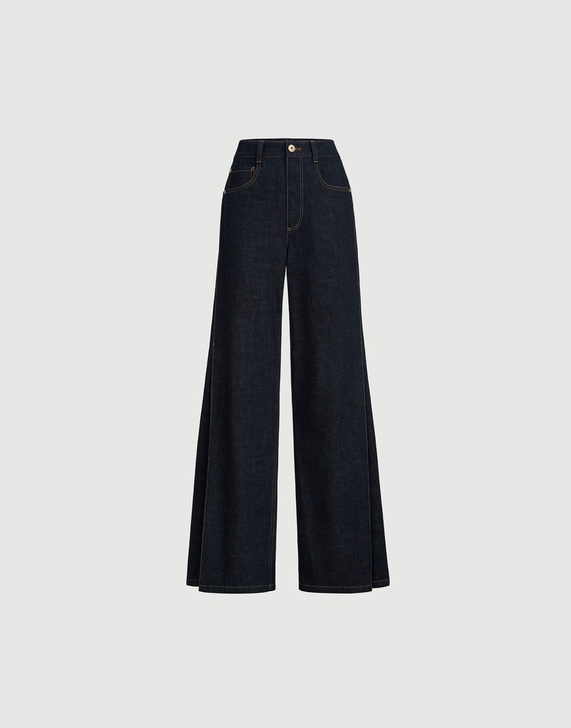Loose Flared Trousers 